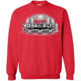 Sweatshirts Red / S Troopers Dinner Crewneck Sweatshirt