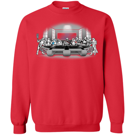 Sweatshirts Red / S Troopers Dinner Crewneck Sweatshirt