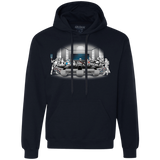 Sweatshirts Navy / S Troopers Dinner Premium Fleece Hoodie