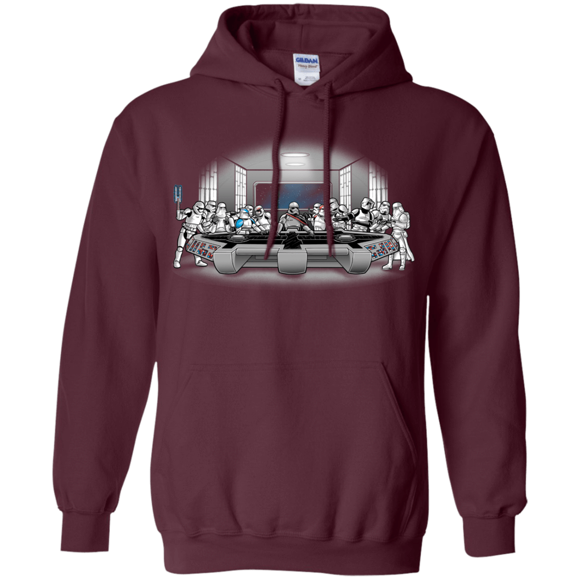 Sweatshirts Maroon / S Troopers Dinner Pullover Hoodie