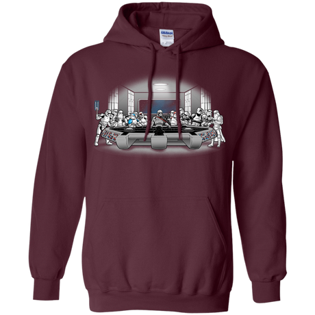 Sweatshirts Maroon / S Troopers Dinner Pullover Hoodie