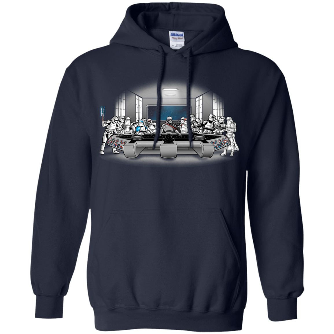 Sweatshirts Navy / S Troopers Dinner Pullover Hoodie