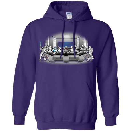 Sweatshirts Purple / S Troopers Dinner Pullover Hoodie