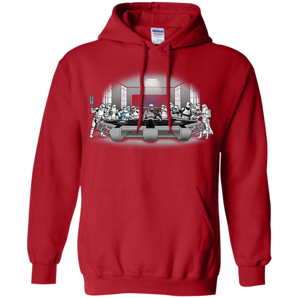 Sweatshirts Red / S Troopers Dinner Pullover Hoodie