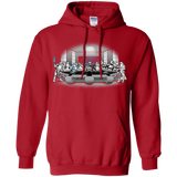 Sweatshirts Red / S Troopers Dinner Pullover Hoodie