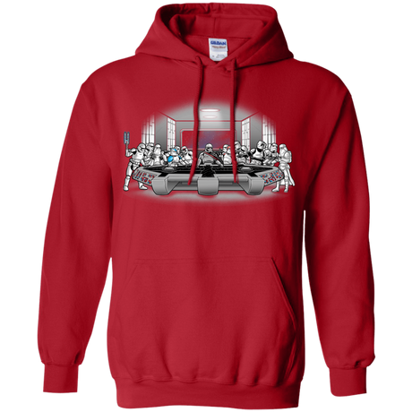 Sweatshirts Red / S Troopers Dinner Pullover Hoodie