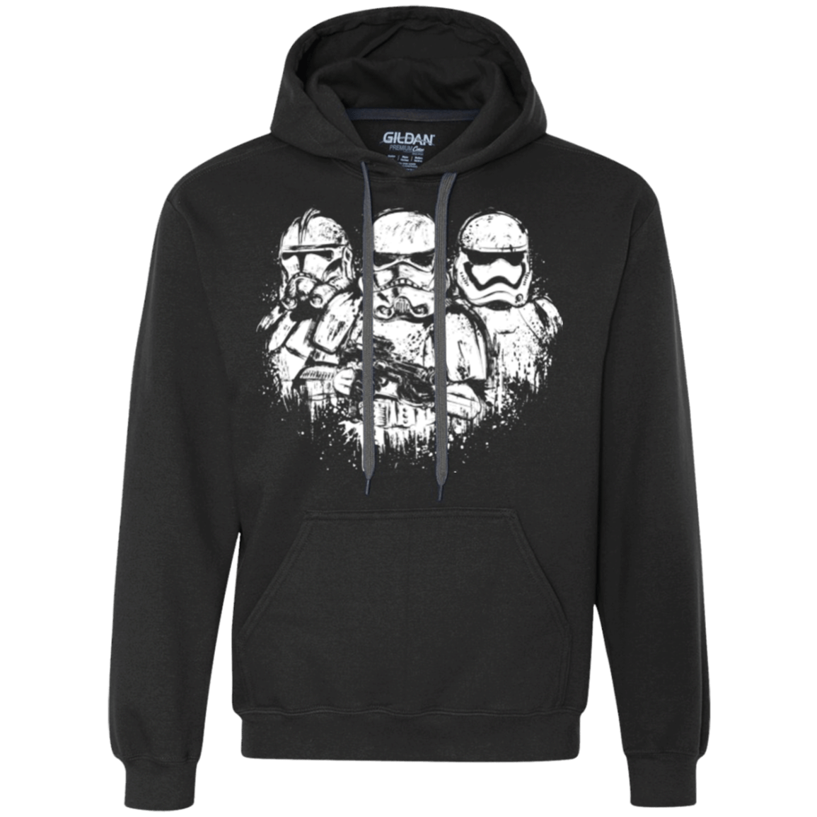 Sweatshirts Black / Small Troopers Premium Fleece Hoodie