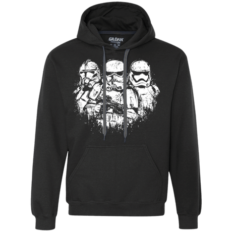 Sweatshirts Black / Small Troopers Premium Fleece Hoodie