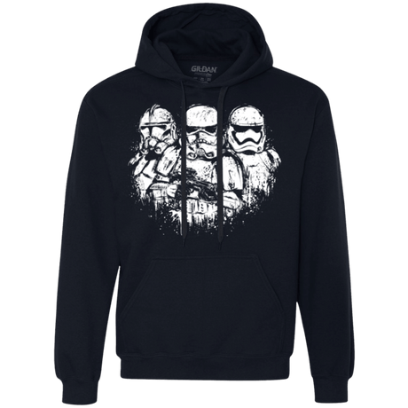 Sweatshirts Navy / Small Troopers Premium Fleece Hoodie