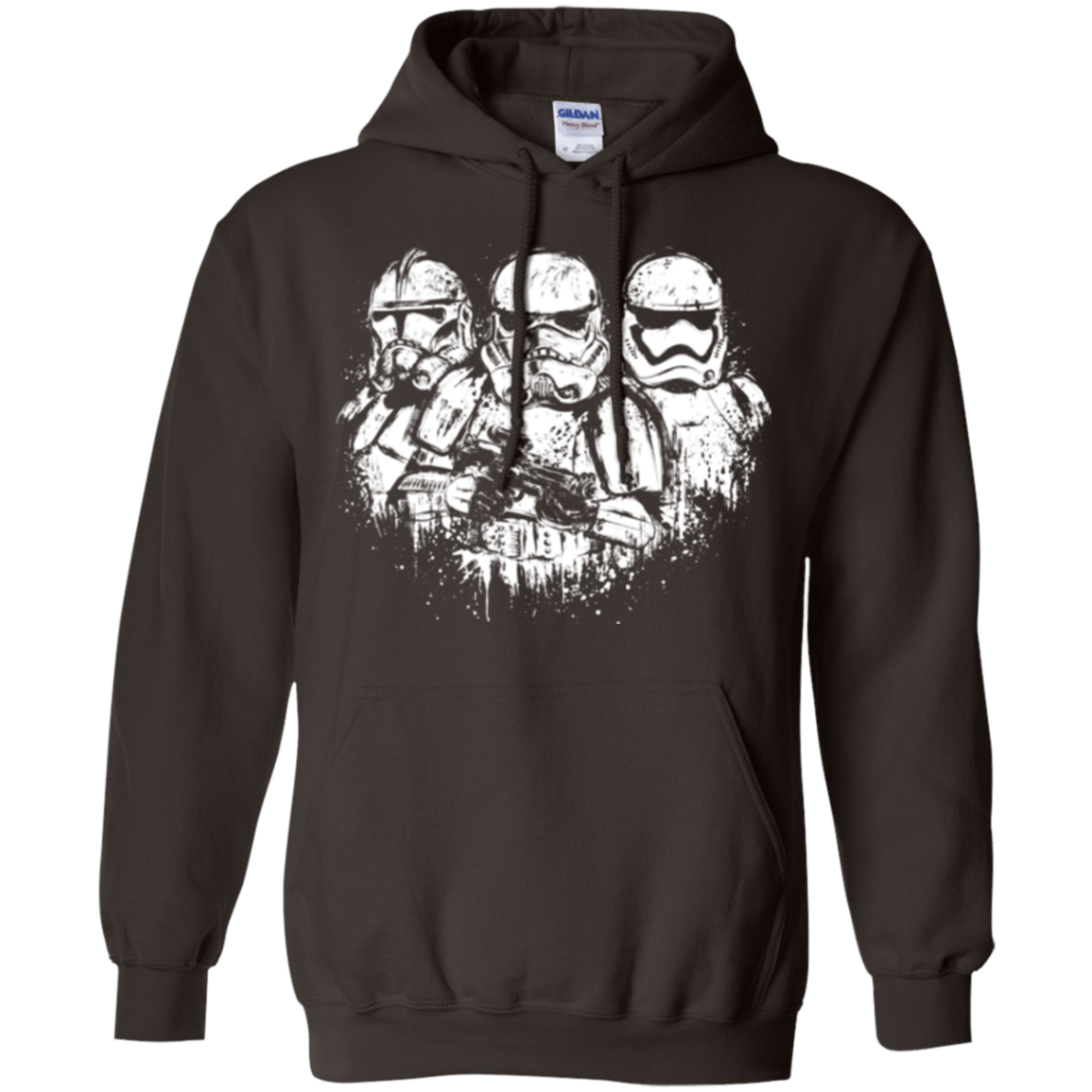 Sweatshirts Dark Chocolate / Small Troopers Pullover Hoodie