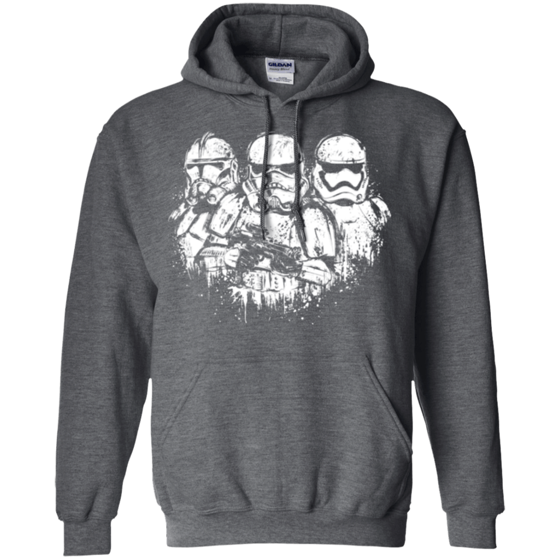 Sweatshirts Dark Heather / Small Troopers Pullover Hoodie