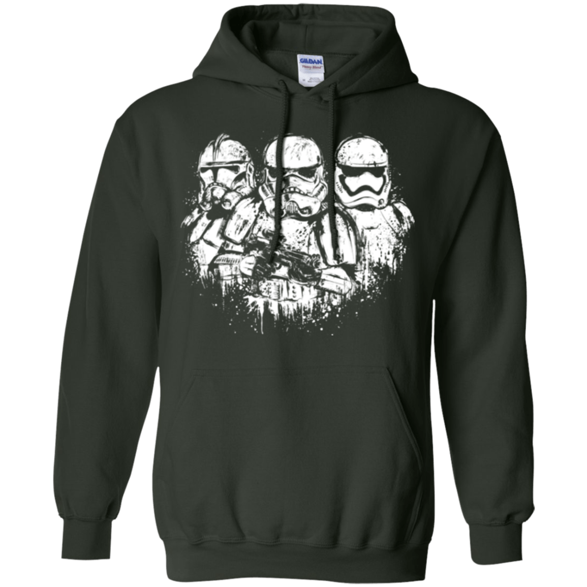 Sweatshirts Forest Green / Small Troopers Pullover Hoodie