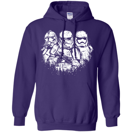 Sweatshirts Purple / Small Troopers Pullover Hoodie