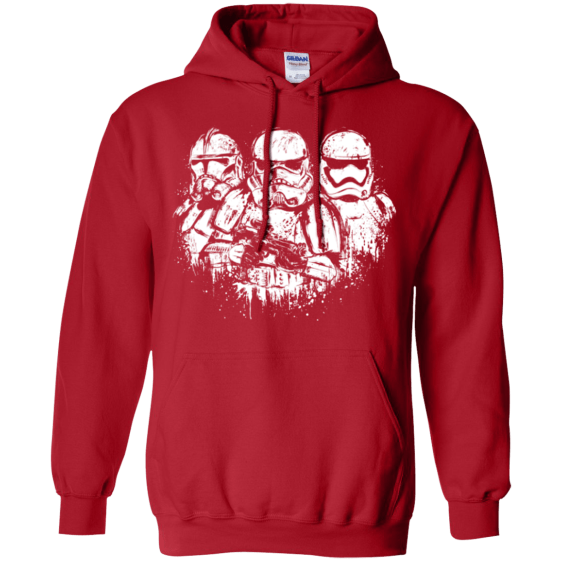 Sweatshirts Red / Small Troopers Pullover Hoodie