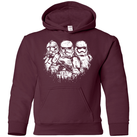 Sweatshirts Maroon / YS Troopers Youth Hoodie