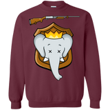 Sweatshirts Maroon / S Trophy Babar Crewneck Sweatshirt