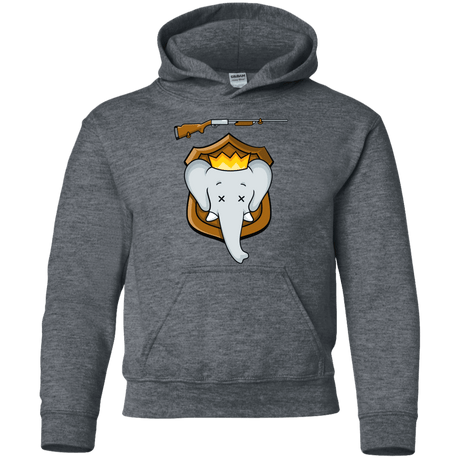 Sweatshirts Dark Heather / YS Trophy Babar Youth Hoodie