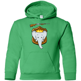 Sweatshirts Irish Green / YS Trophy Babar Youth Hoodie