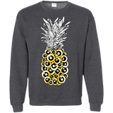 Sweatshirts Dark Heather / S Tropical Illusion Crewneck Sweatshirt