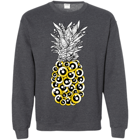 Sweatshirts Dark Heather / S Tropical Illusion Crewneck Sweatshirt