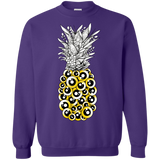 Sweatshirts Purple / S Tropical Illusion Crewneck Sweatshirt