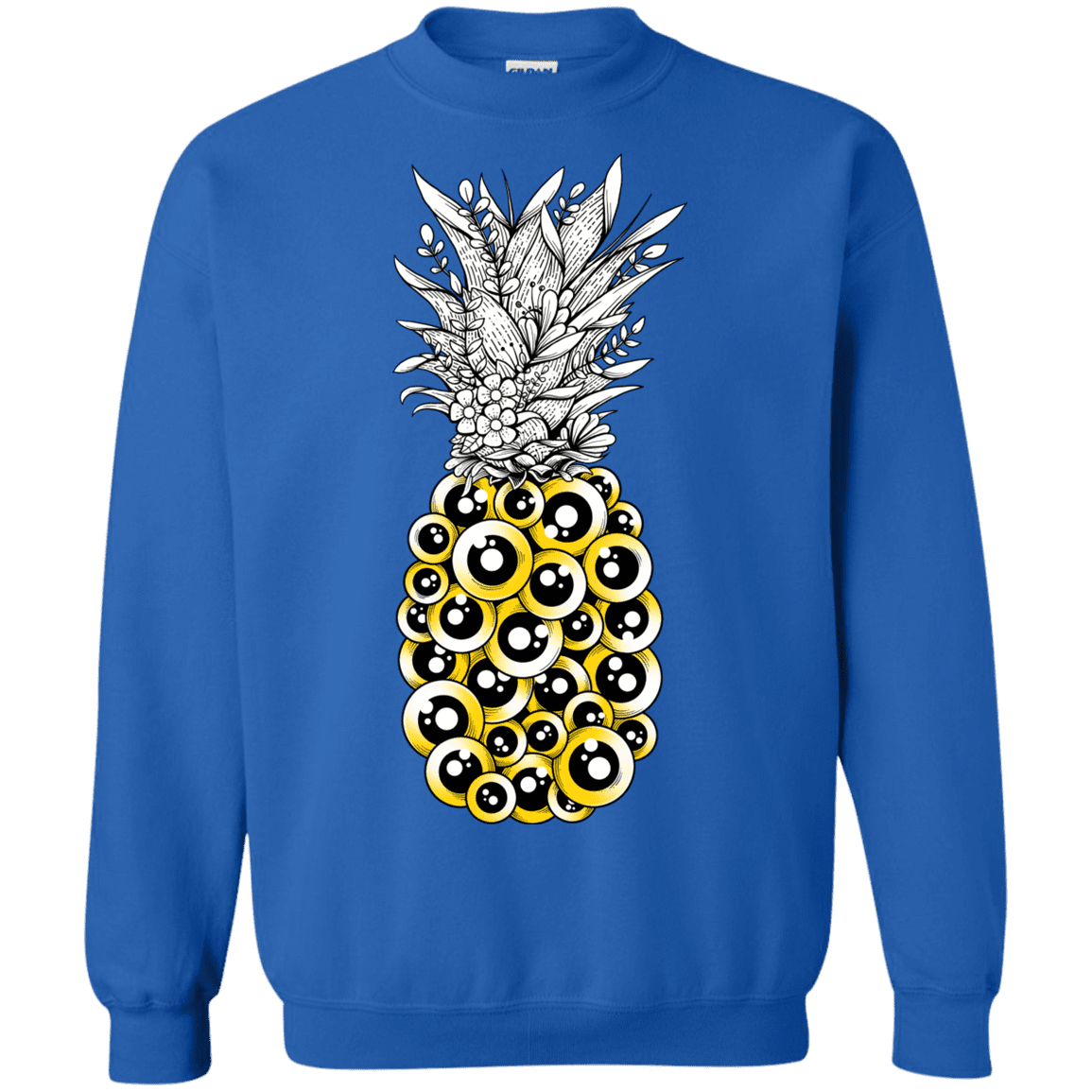 Sweatshirts Royal / S Tropical Illusion Crewneck Sweatshirt