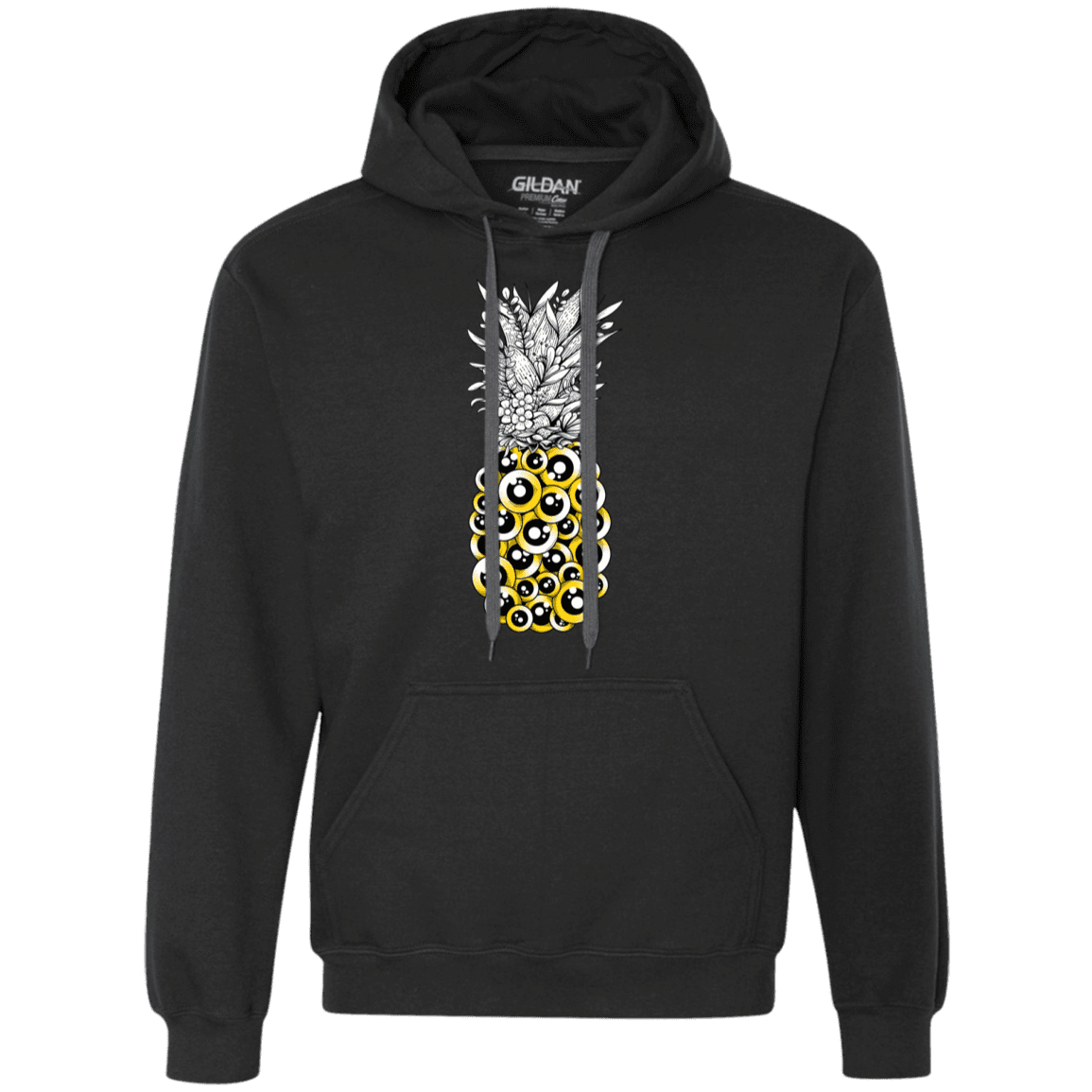 Sweatshirts Black / S Tropical Illusion Premium Fleece Hoodie