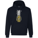 Sweatshirts Navy / S Tropical Illusion Premium Fleece Hoodie