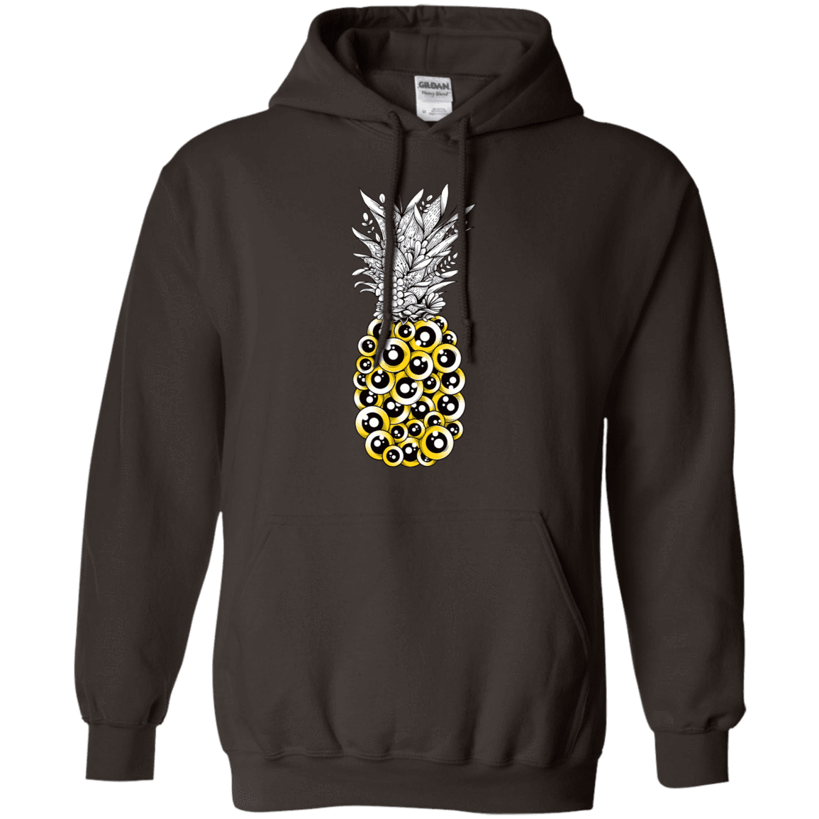 Sweatshirts Dark Chocolate / S Tropical Illusion Pullover Hoodie