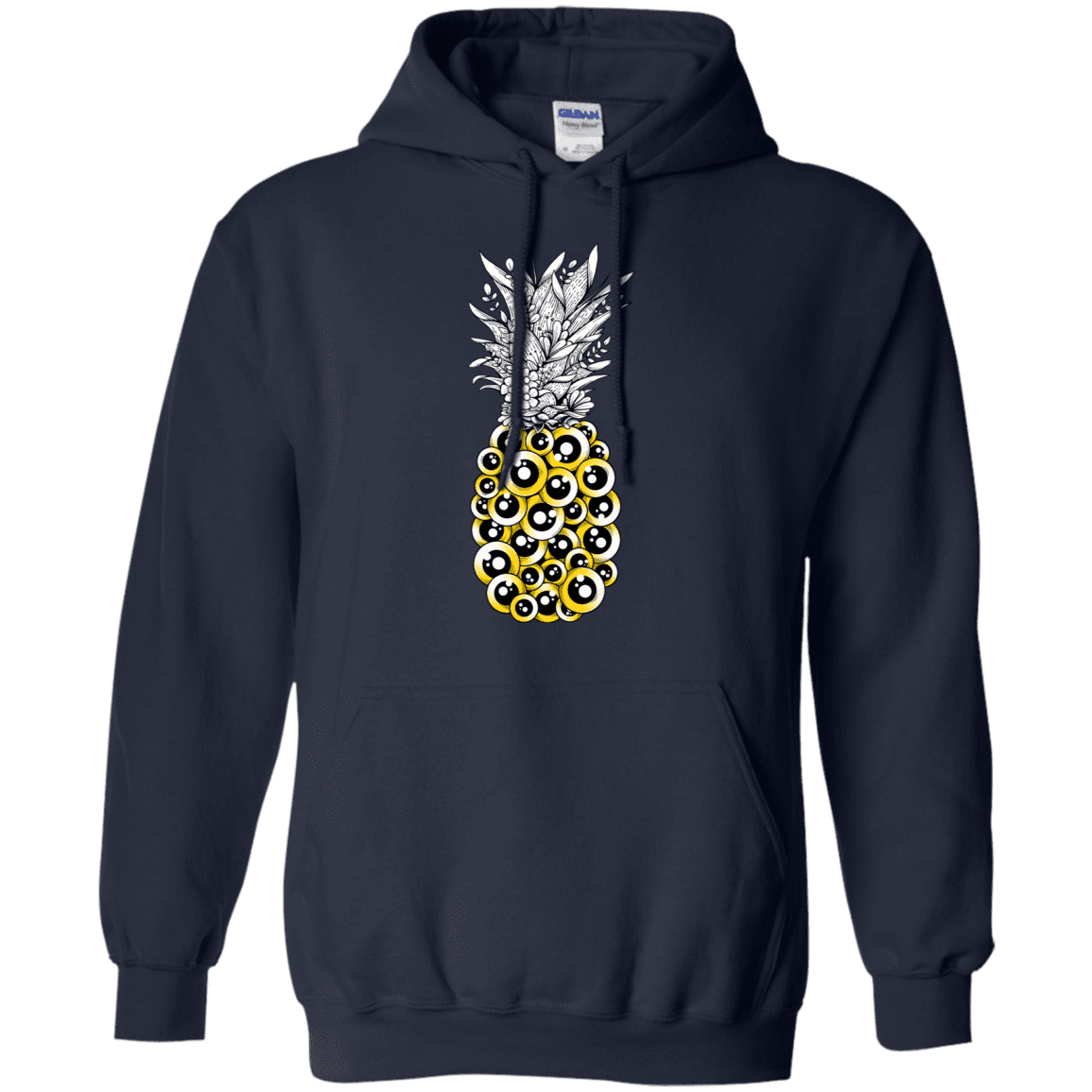 Sweatshirts Navy / S Tropical Illusion Pullover Hoodie