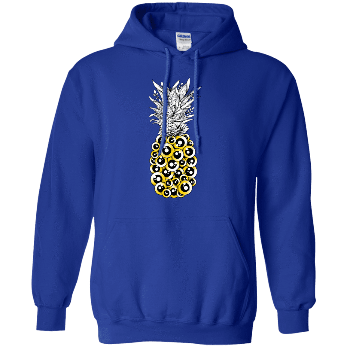 Sweatshirts Royal / S Tropical Illusion Pullover Hoodie