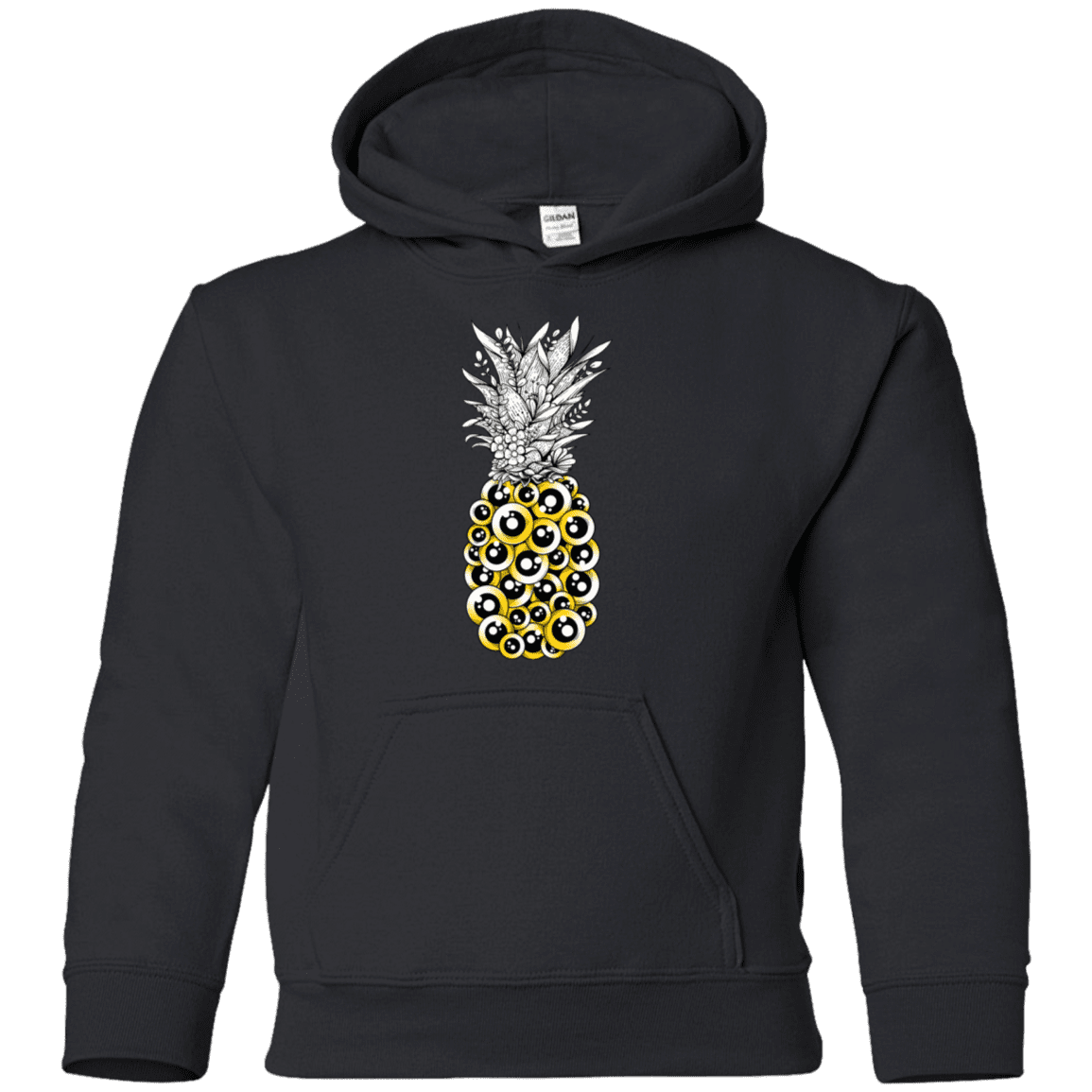 Sweatshirts Black / YS Tropical Illusion Youth Hoodie