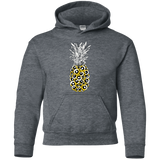 Sweatshirts Dark Heather / YS Tropical Illusion Youth Hoodie