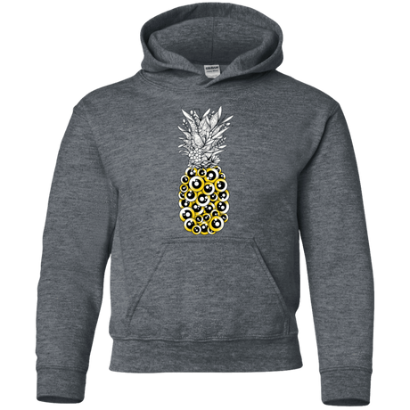 Sweatshirts Dark Heather / YS Tropical Illusion Youth Hoodie