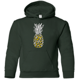 Sweatshirts Forest Green / YS Tropical Illusion Youth Hoodie