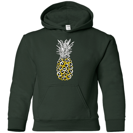 Sweatshirts Forest Green / YS Tropical Illusion Youth Hoodie