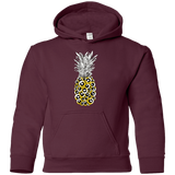 Sweatshirts Maroon / YS Tropical Illusion Youth Hoodie