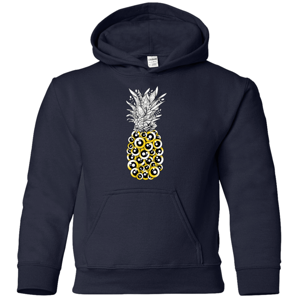 Sweatshirts Navy / YS Tropical Illusion Youth Hoodie