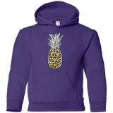 Sweatshirts Purple / YS Tropical Illusion Youth Hoodie