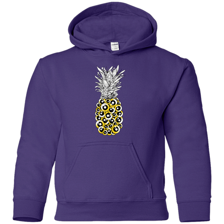 Sweatshirts Purple / YS Tropical Illusion Youth Hoodie