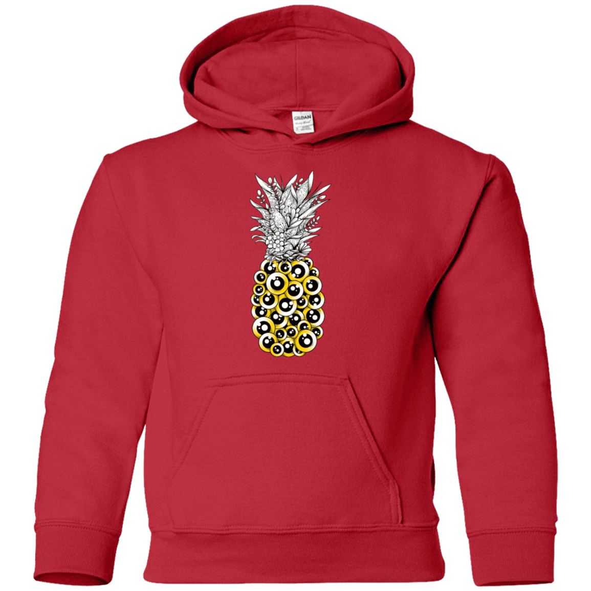 Sweatshirts Red / YS Tropical Illusion Youth Hoodie