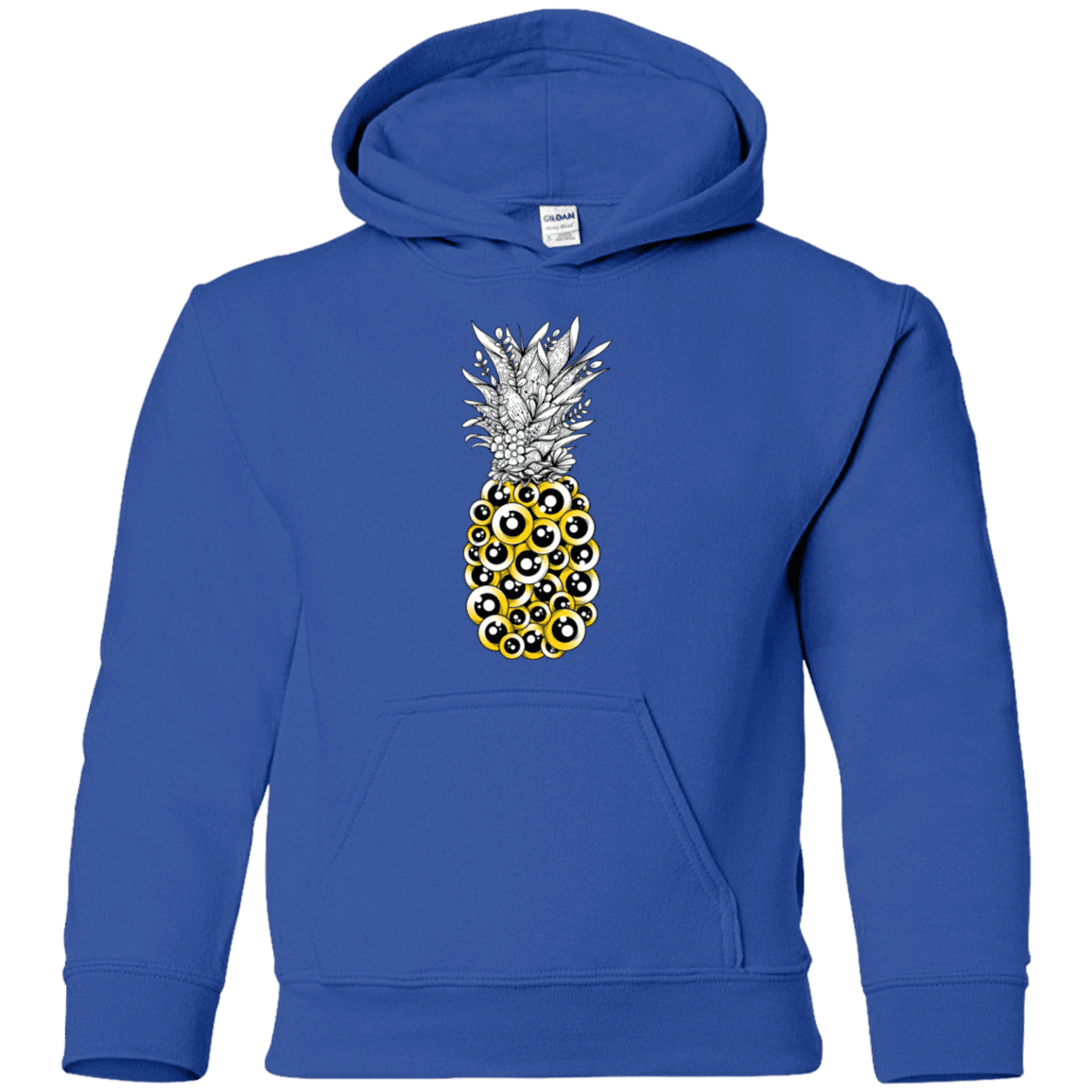 Sweatshirts Royal / YS Tropical Illusion Youth Hoodie