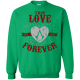 Sweatshirts Irish Green / Small True Love Forever Assasin Crewneck Sweatshirt