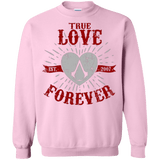 Sweatshirts Light Pink / Small True Love Forever Assasin Crewneck Sweatshirt
