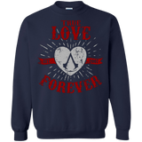 Sweatshirts Navy / Small True Love Forever Assasin Crewneck Sweatshirt