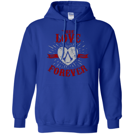 Sweatshirts Royal / Small True Love Forever Assasin Pullover Hoodie