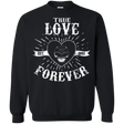 Sweatshirts Black / Small True Love Forever Black Crewneck Sweatshirt