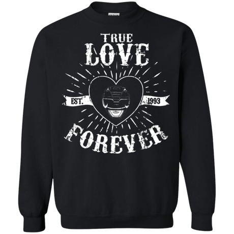 Sweatshirts Black / Small True Love Forever Black Crewneck Sweatshirt