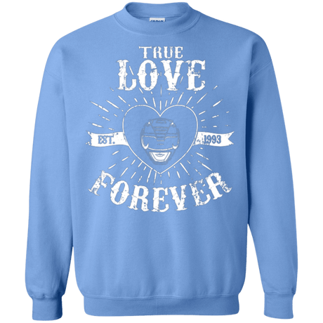Sweatshirts Carolina Blue / Small True Love Forever Black Crewneck Sweatshirt