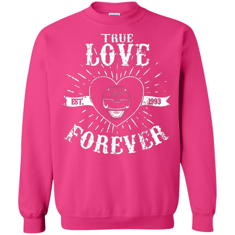 Sweatshirts Heliconia / Small True Love Forever Black Crewneck Sweatshirt
